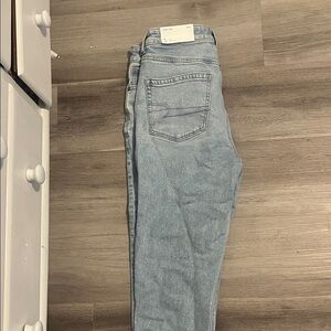 American Eagle Outfitters Men's Light Blue Slim Jeans